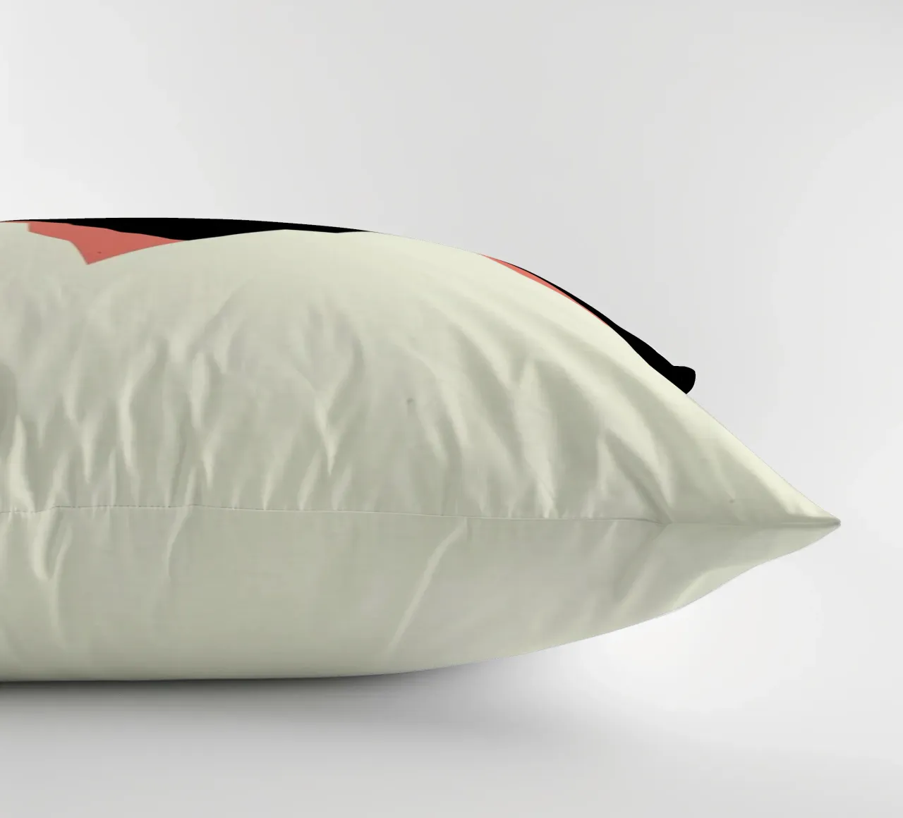 Dark Night White Mountains decorative cushion by Rosi Feist
