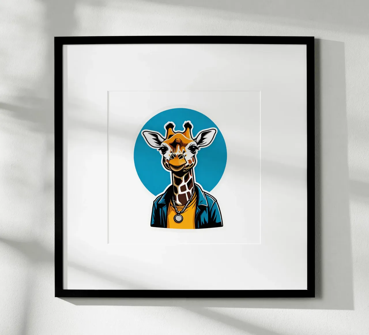 Giraffa, motivo 2 poster da ZAMART - PopArt