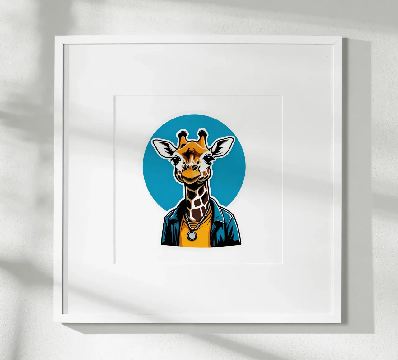 Giraffa, motivo 2 poster da ZAMART - PopArt