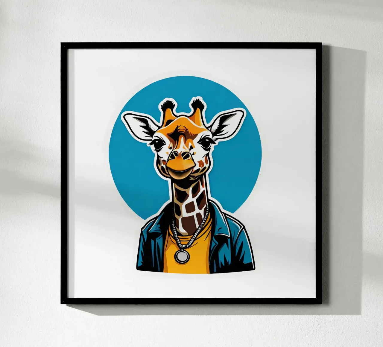 Giraffa, motivo 2 poster da ZAMART - PopArt