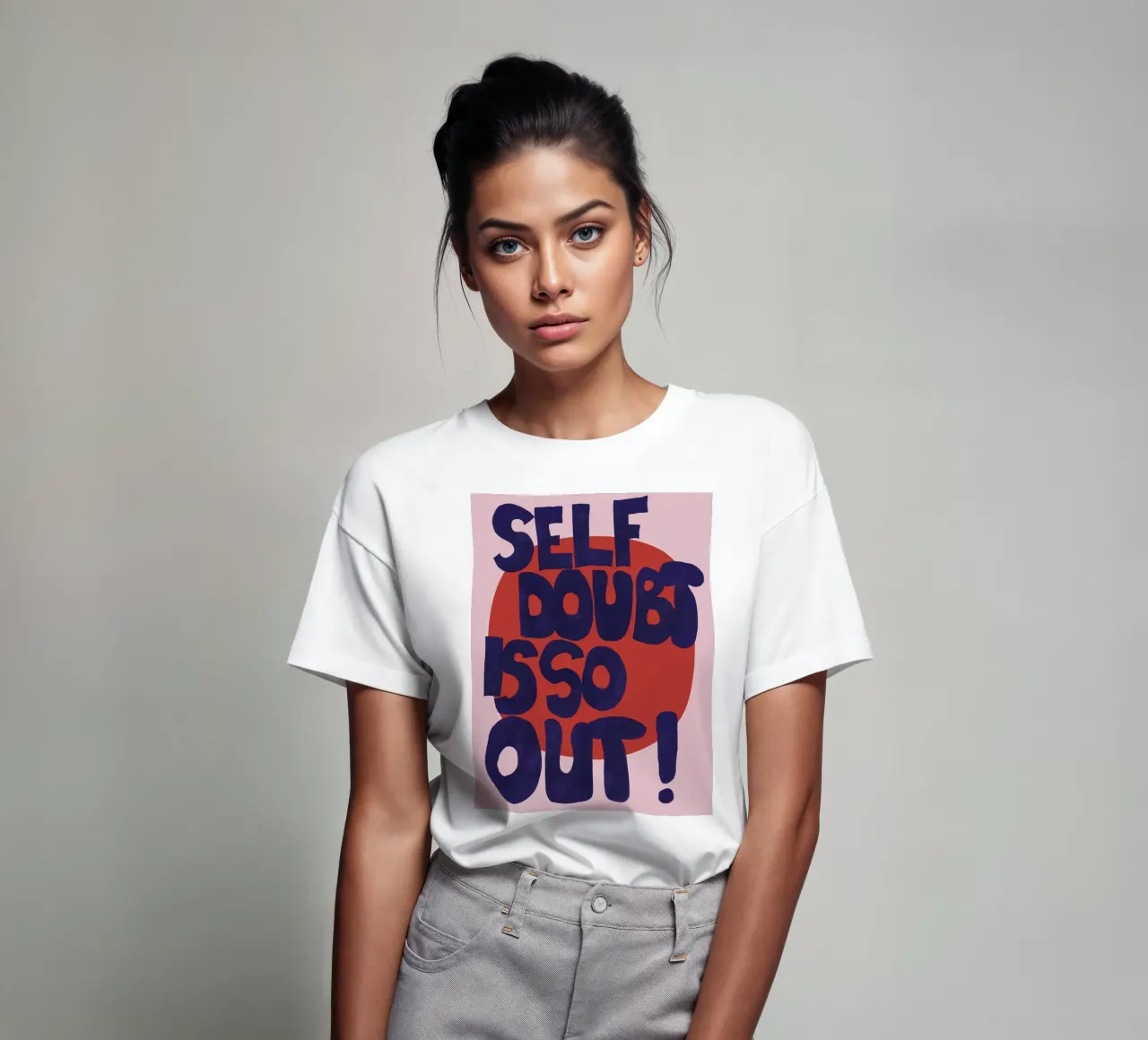 Self Doubt is so out! t-shirt da thesoulhugclub