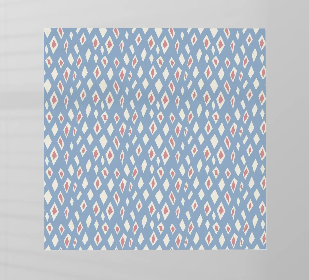 Modello senza cuciture con diamanti e rubini pellicola backlit da Little Dean