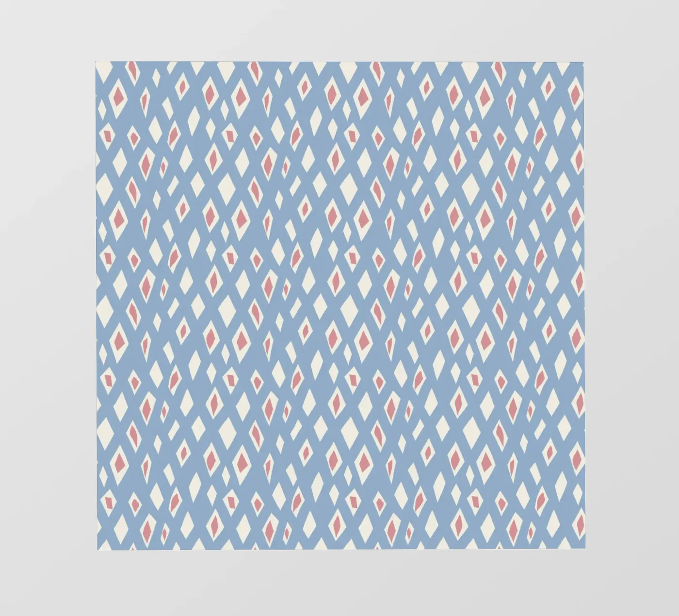 Nahtloses Muster mit Diamanten und Rubinen Backlit Folie von Little Dean