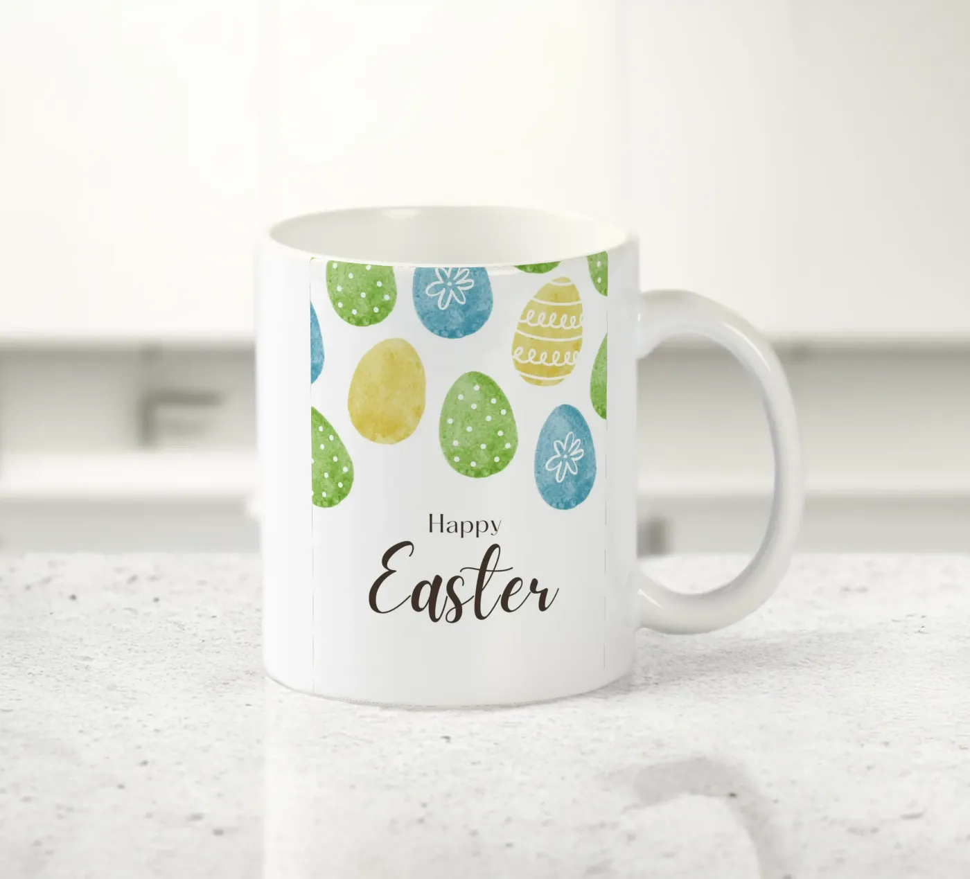 Happy Easter keramische mok van Dreamer10