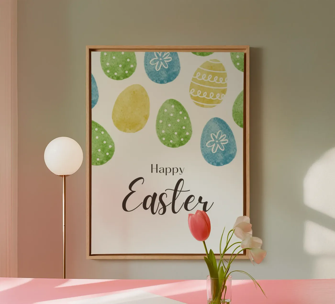Happy Easter canvas van Dreamer10