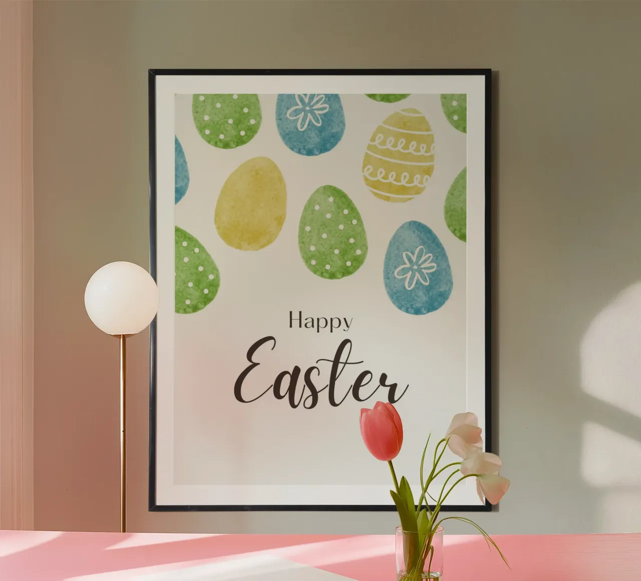Happy Easter poster van Dreamer10