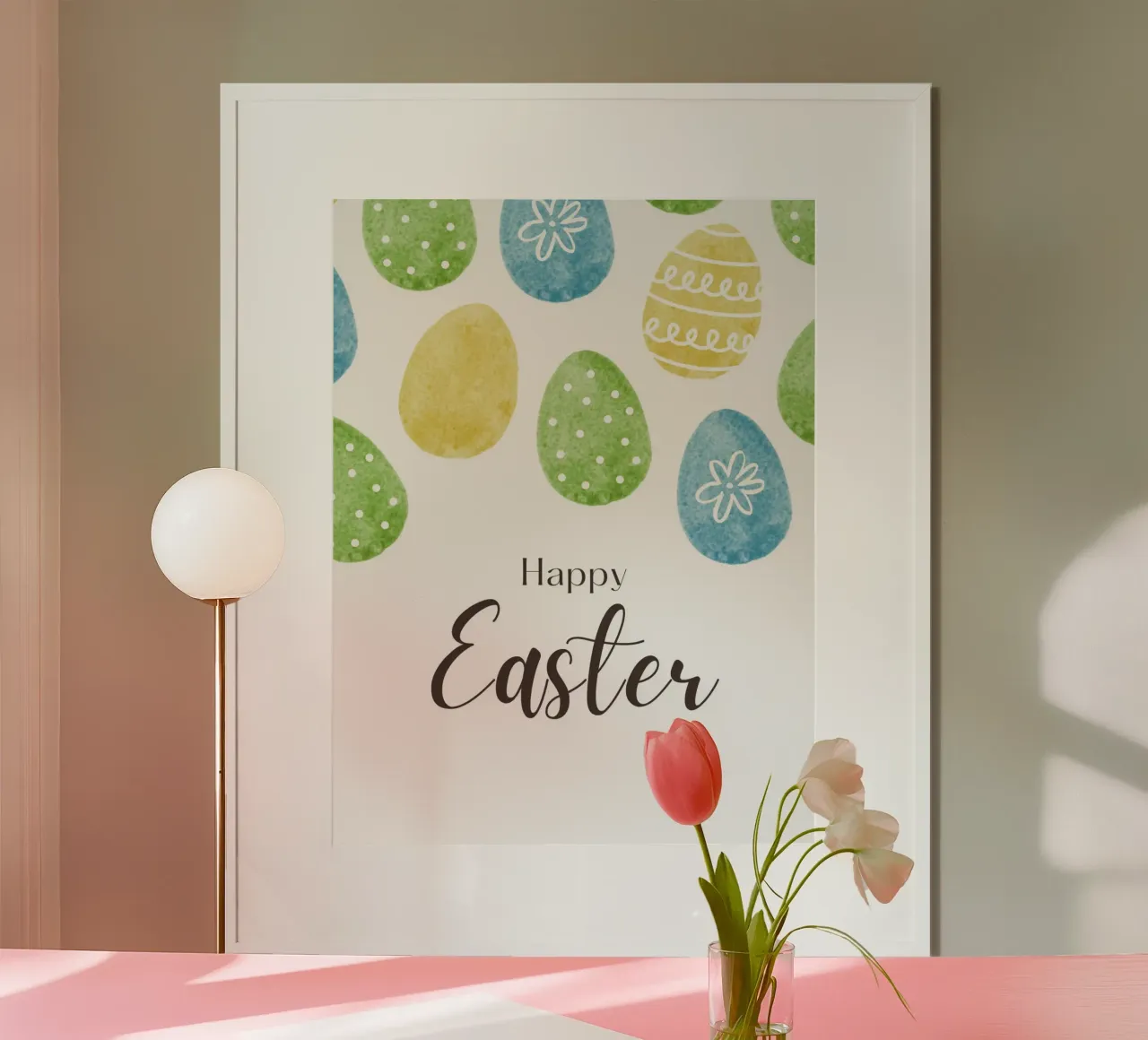 Happy Easter poster van Dreamer10