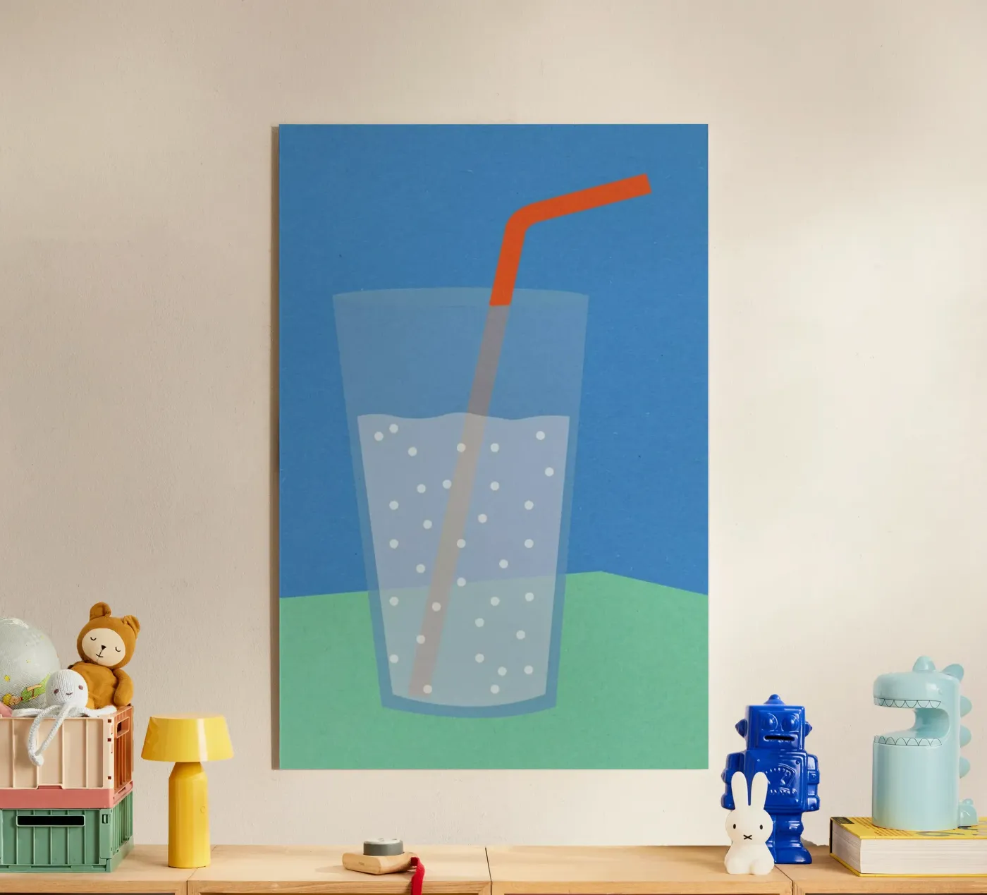 Sparkling Lemonade Acryl-Glas von Rosi Feist