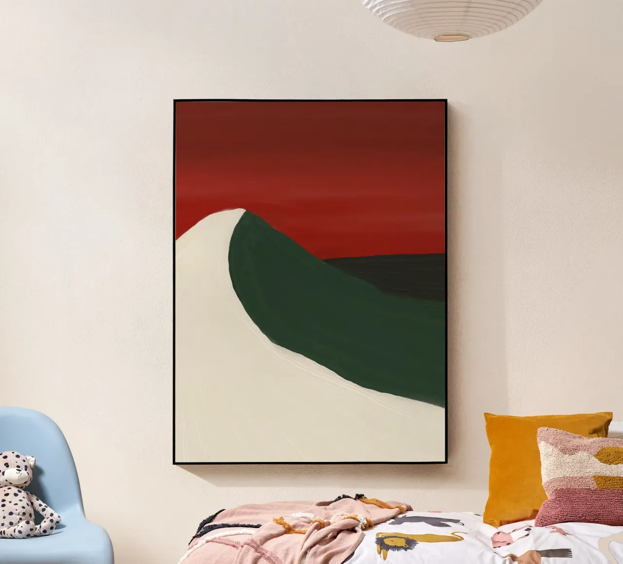 Paesaggio in difficoltà plexiglass da Little Dean