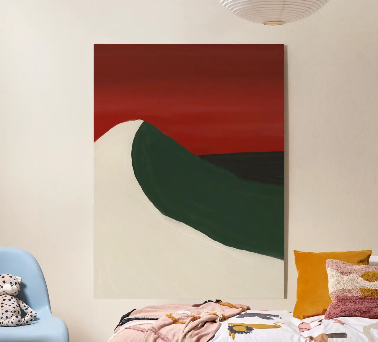 Paesaggio in difficoltà plexiglass da Little Dean