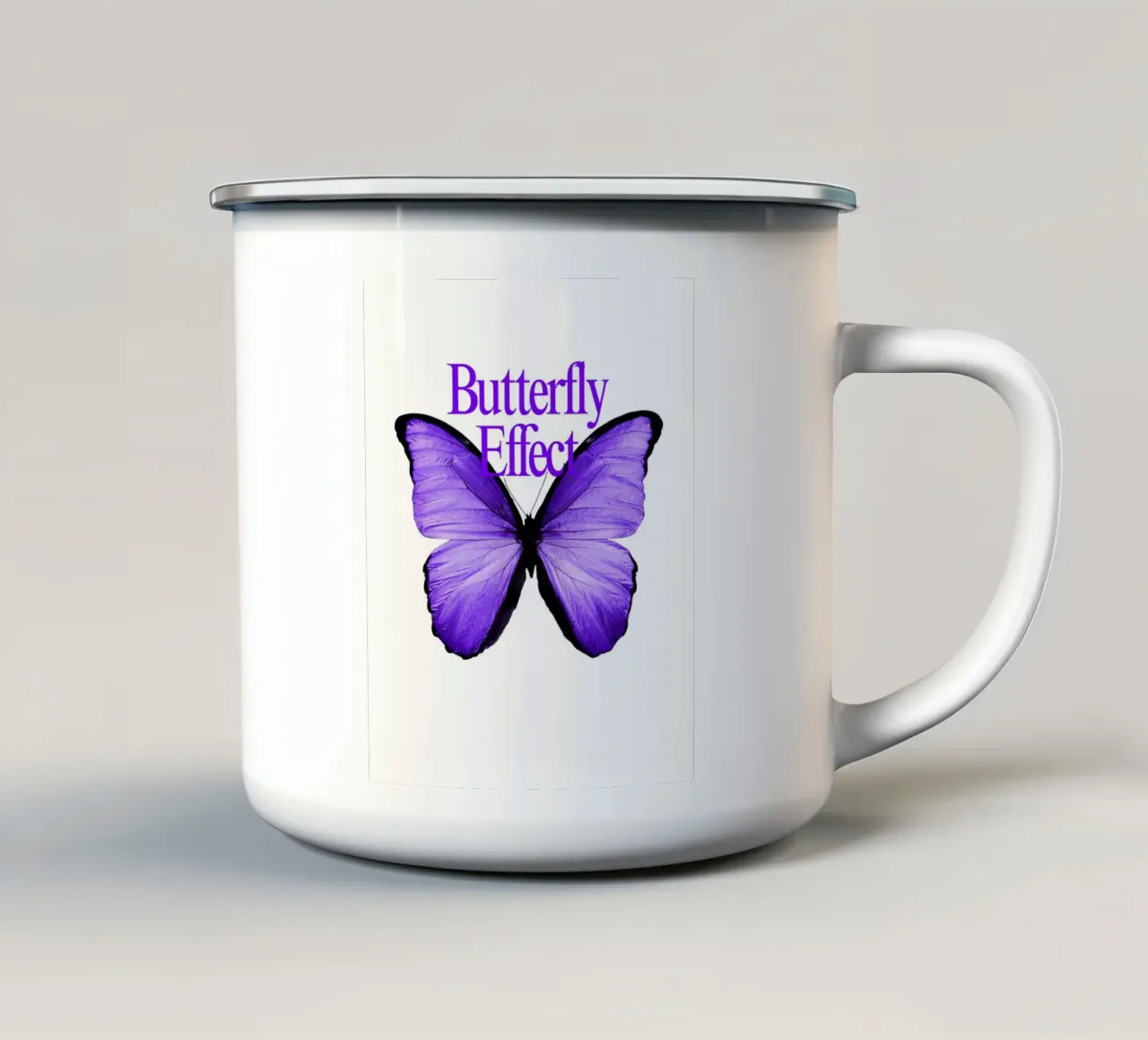 butterfly effect tazza in smalto da Ambition Wall