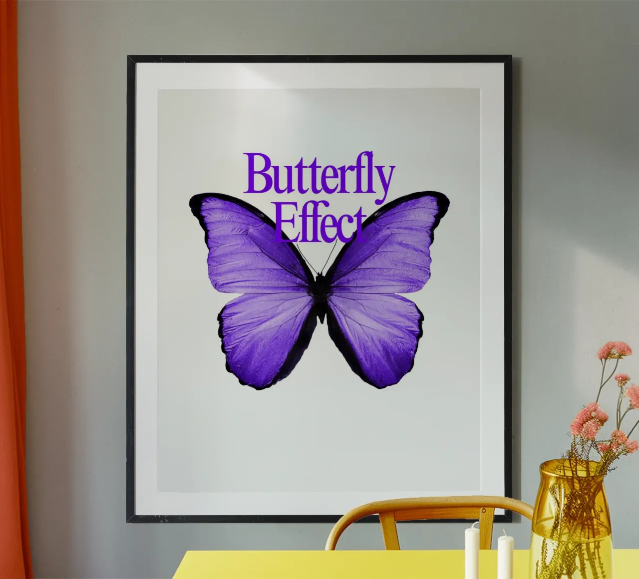 butterfly effect poster da Ambition Wall
