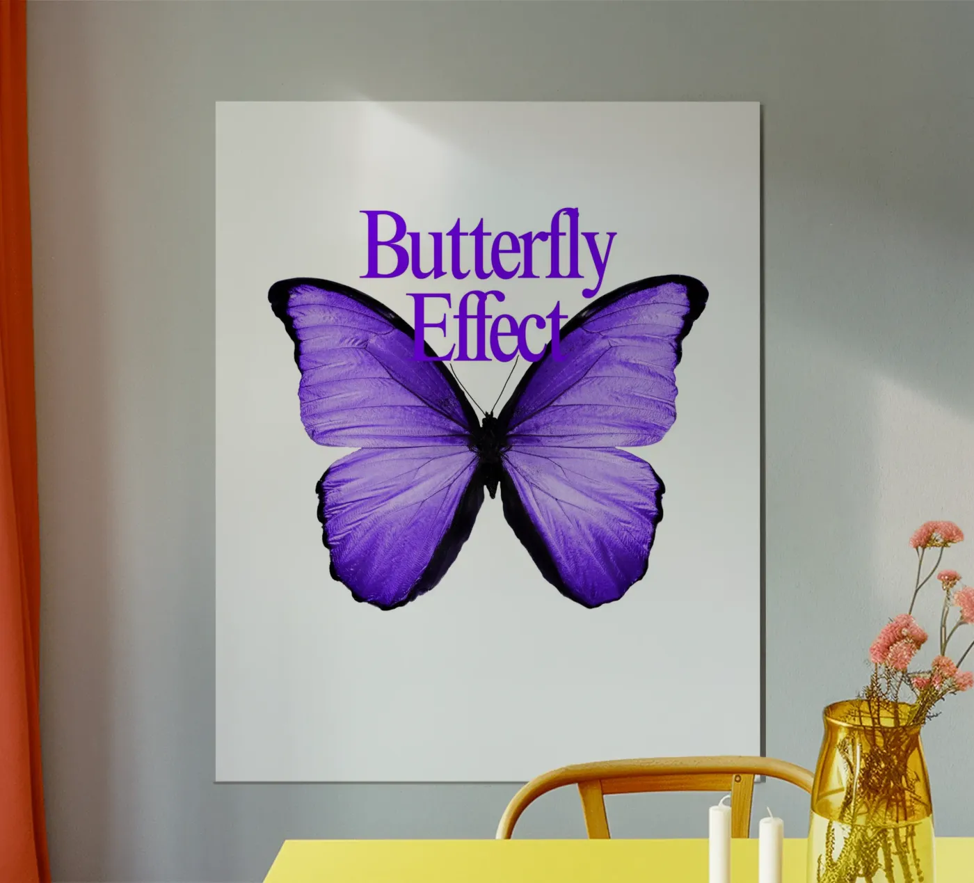 butterfly effect poster van pixelflow