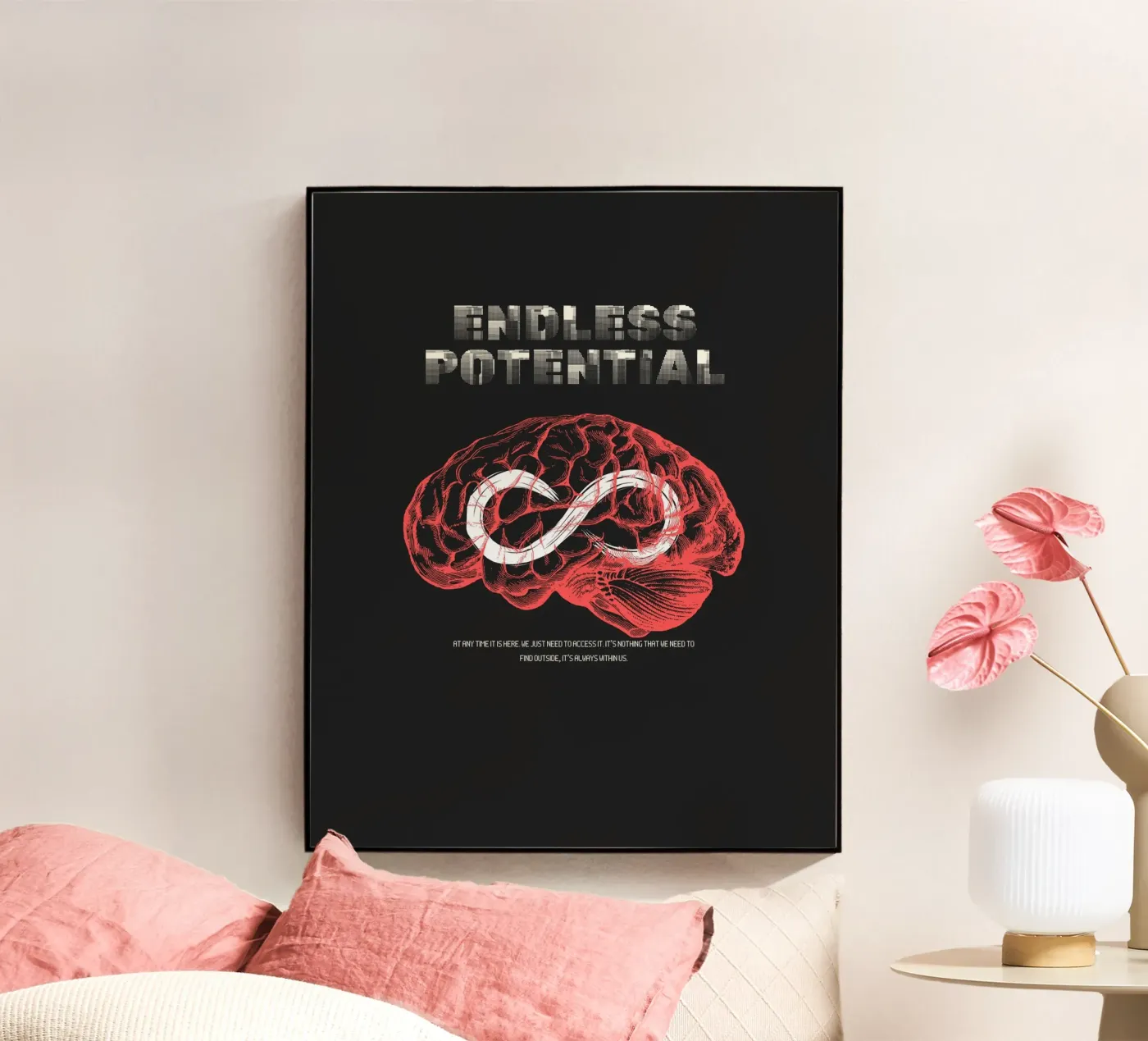 endless potential Acryl-Glas von pixelflow