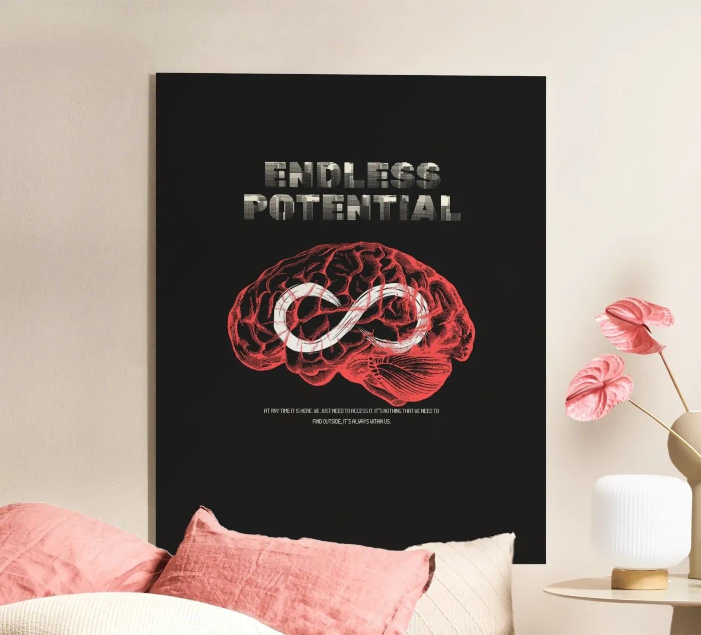 endless potential plexiglas de pixelflow