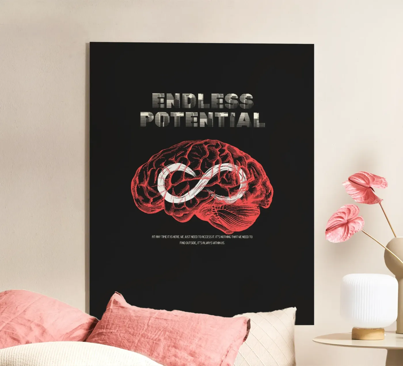 endless potential Acryl-Glas von pixelflow