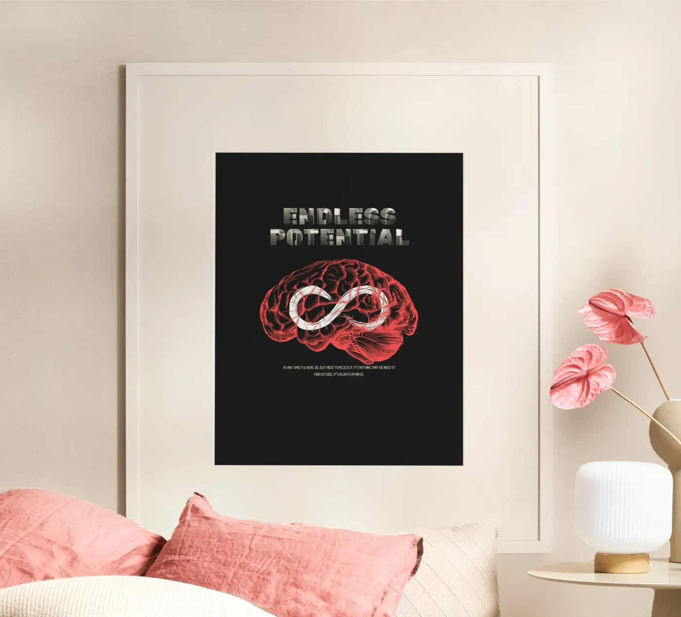 endless potential poster van pixelflow