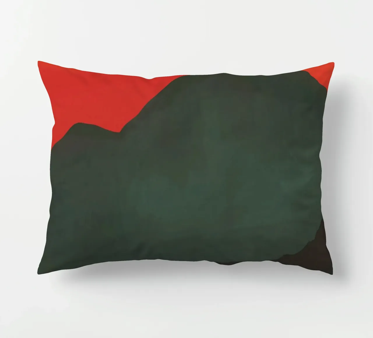 Paesaggio in difficoltà 02 cuscino da Little Dean