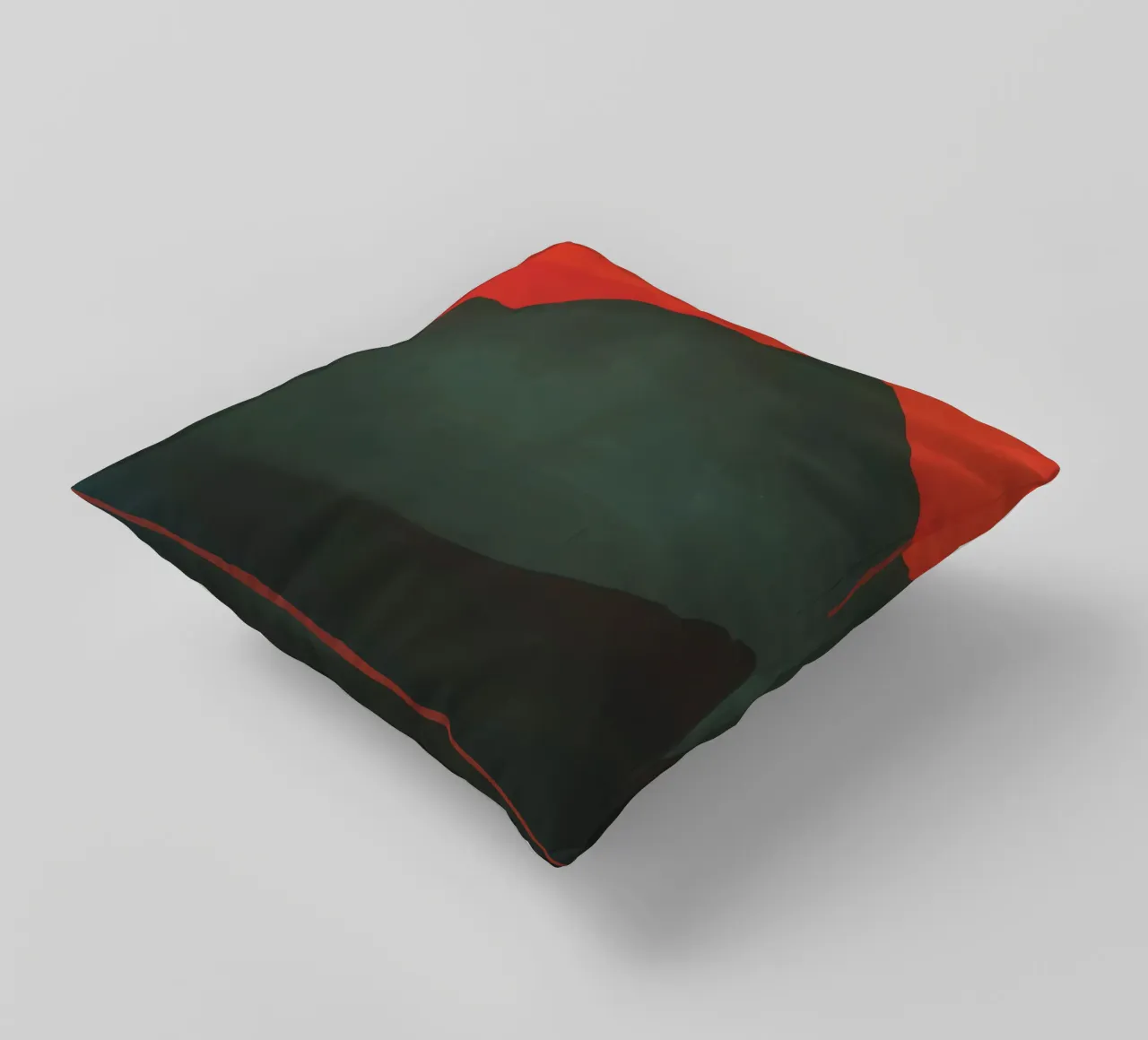 Paesaggio in difficoltà 02 cuscino da Little Dean