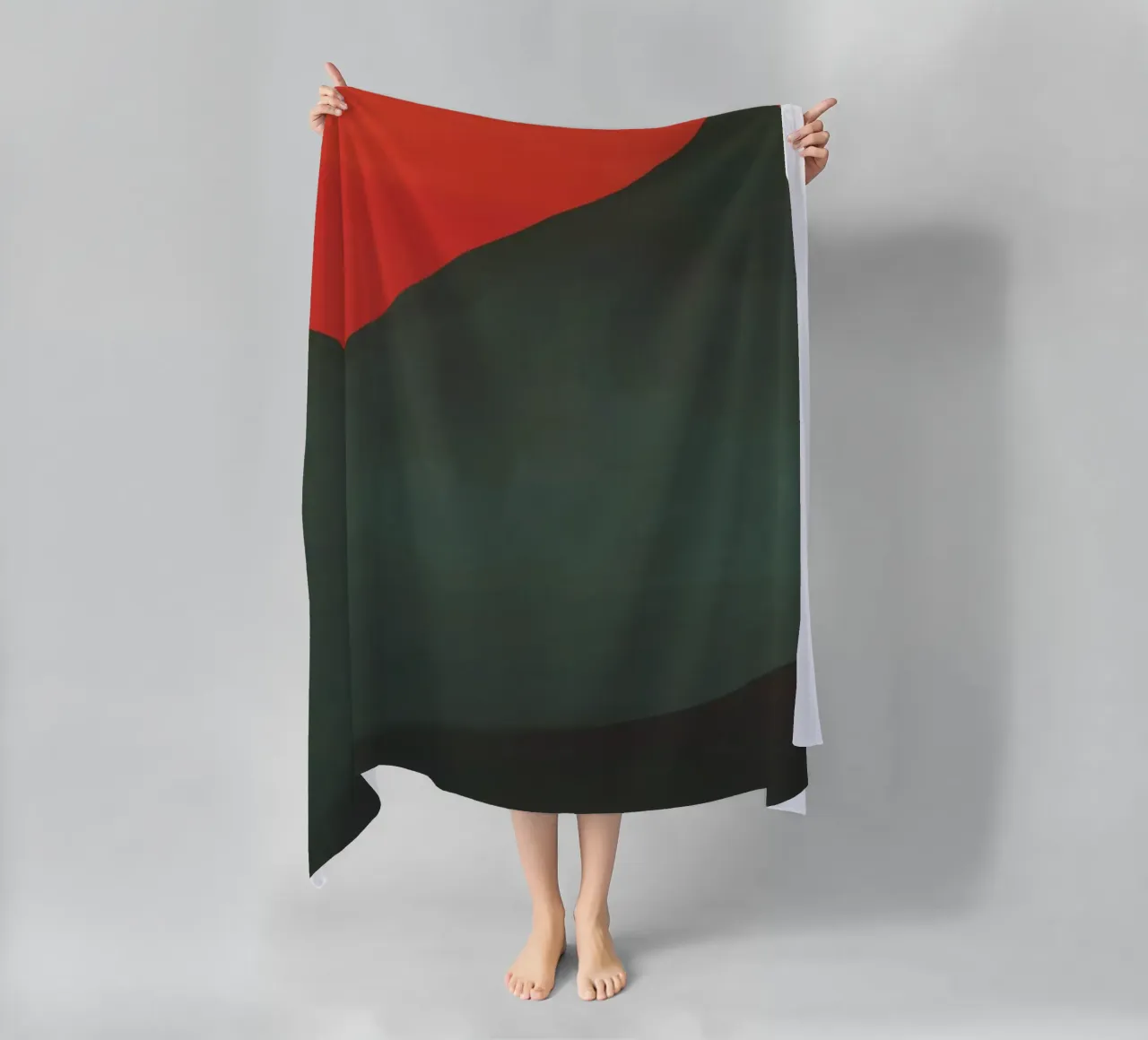 Paesaggio in difficoltà 02 telo mare da Little Dean