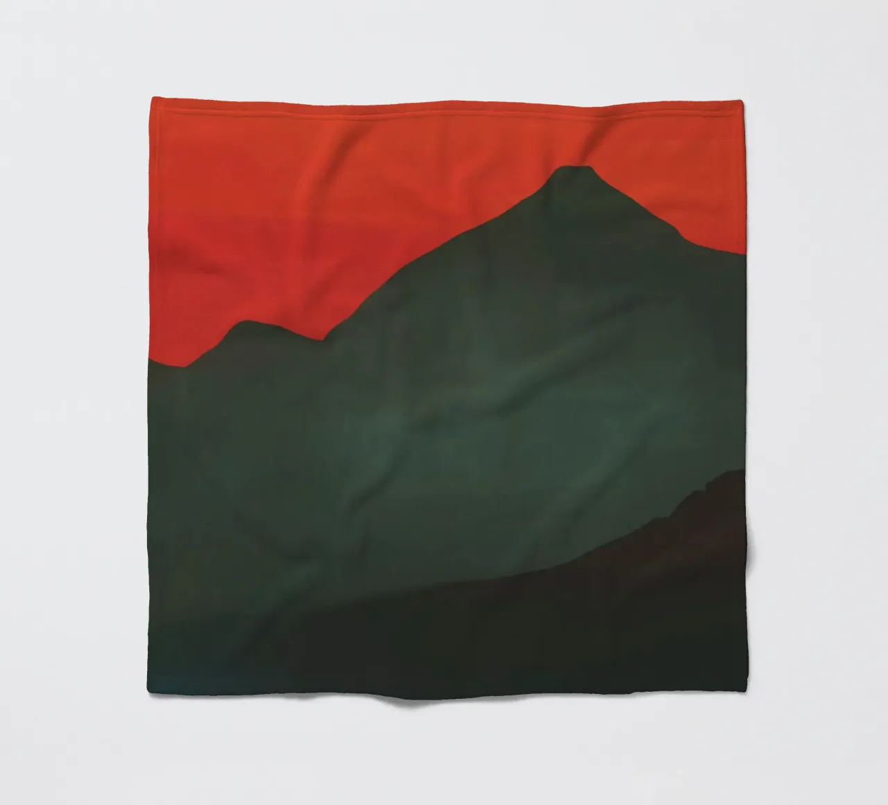 Paesaggio in difficoltà 02 coperta in pile da Little Dean