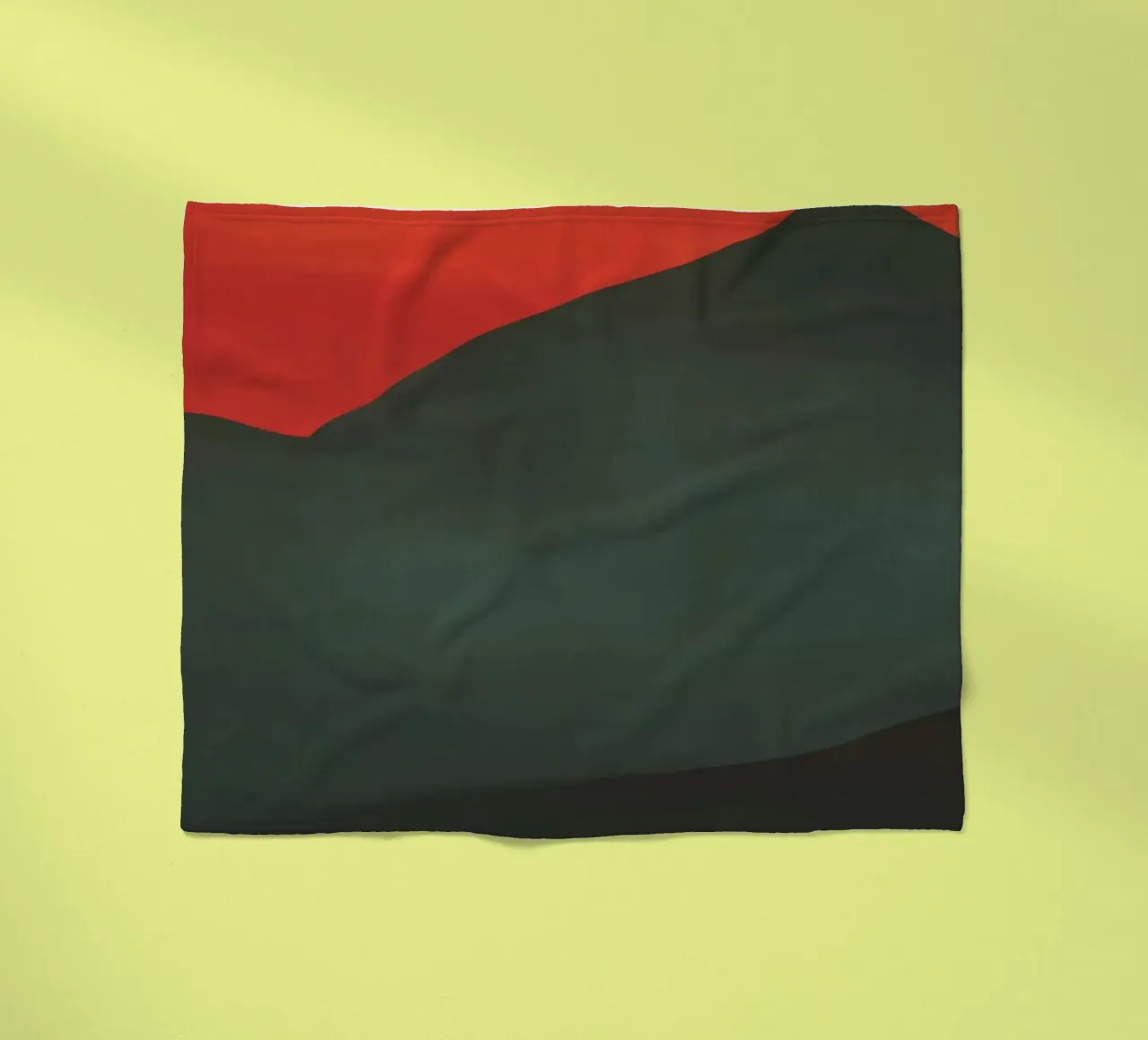 Paesaggio in difficoltà 02 coperta in pile da Little Dean