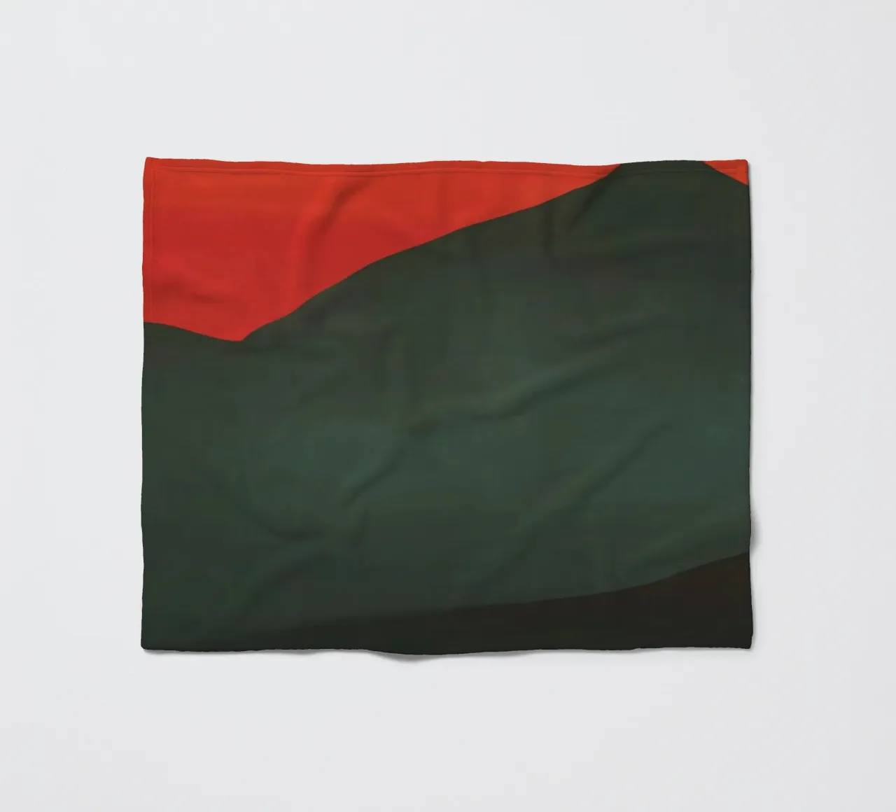 Paesaggio in difficoltà 02 coperta in pile da Little Dean