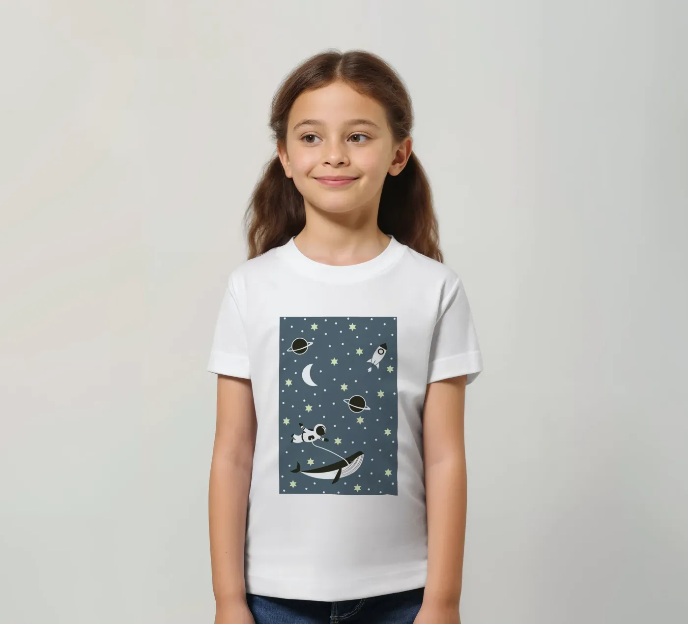 Astronaut t-shirt bambini da Sabrina Ziegenhorn