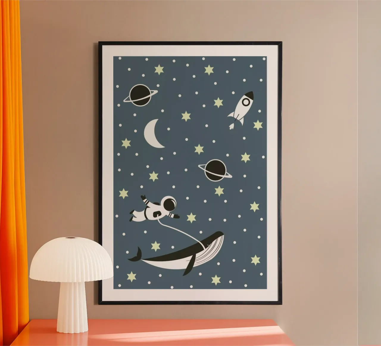 Astronaut carta hahnemühle da Sabrina Ziegenhorn