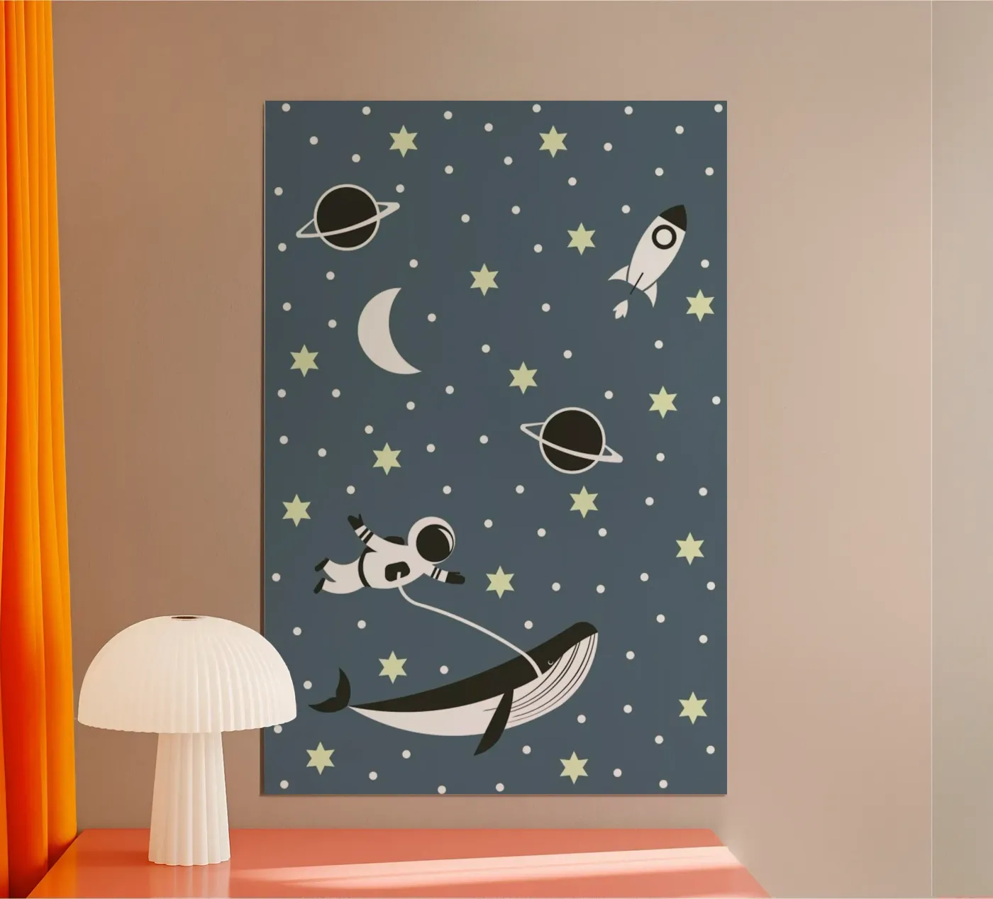 Astronaut poster by Sabrina Ziegenhorn