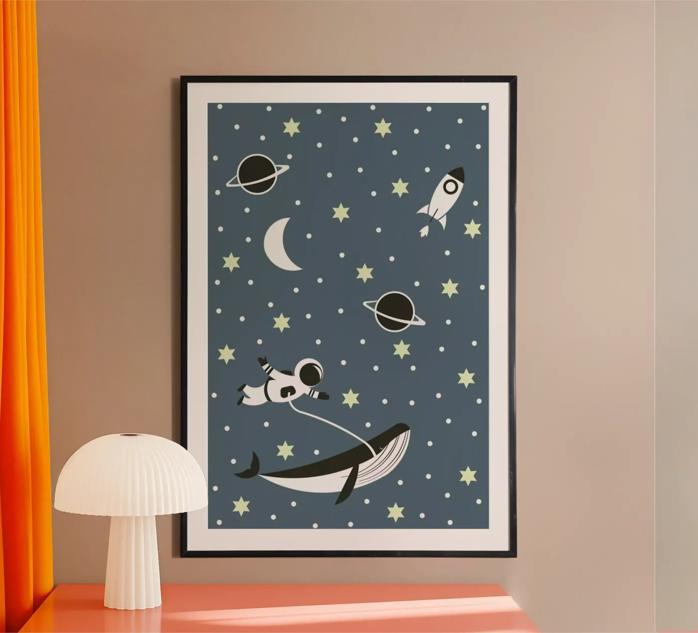 Astronaut poster by Sabrina Ziegenhorn