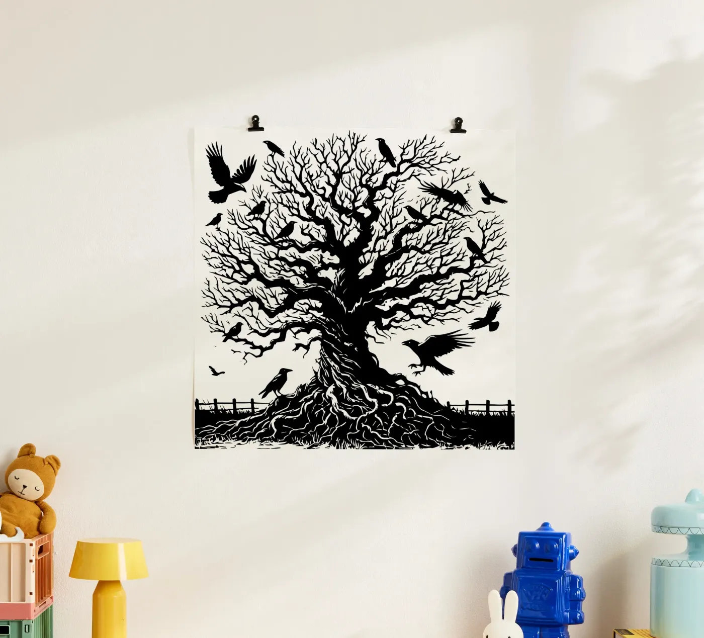 The crow tree poster by Mohs