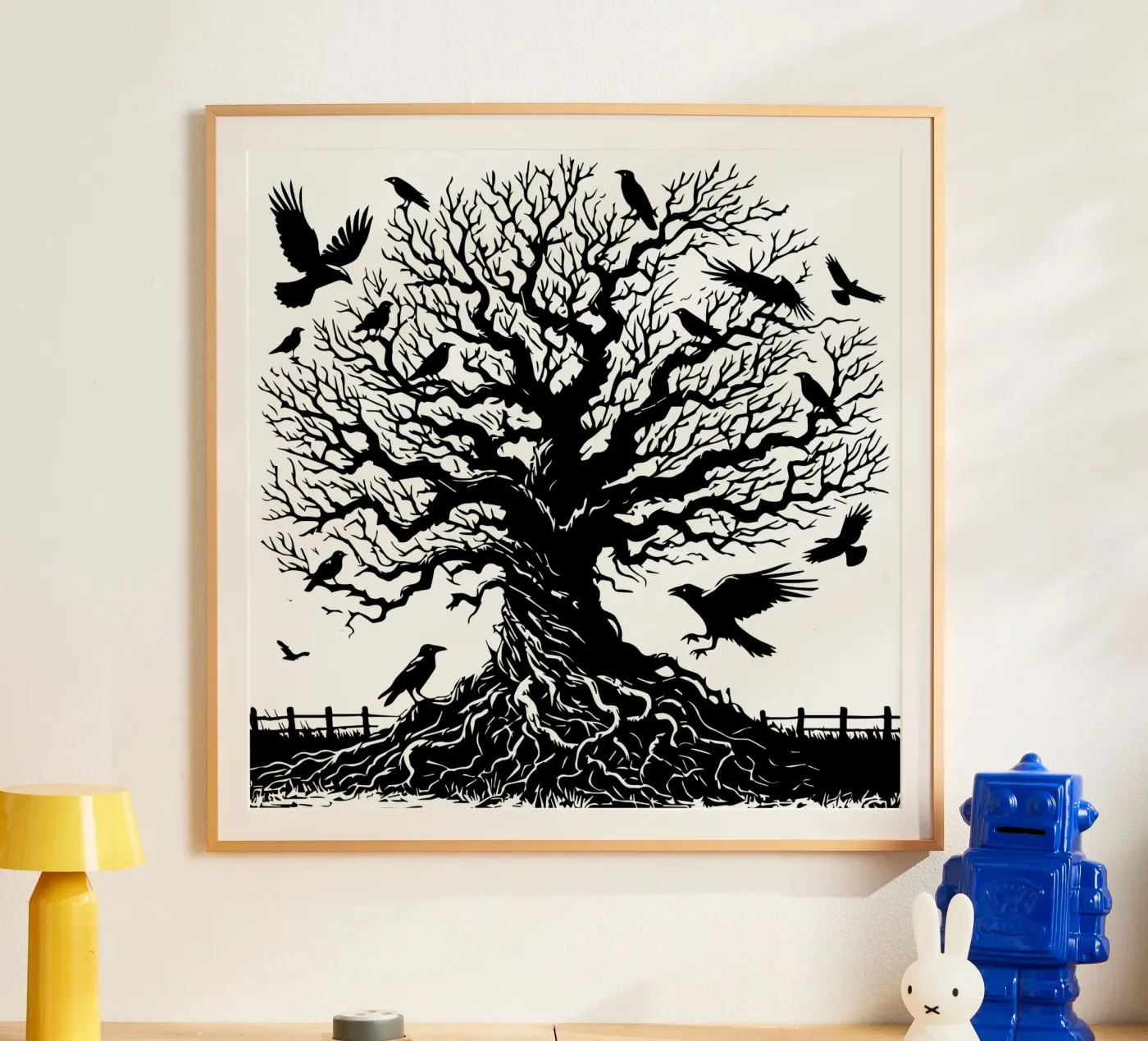 The crow tree poster by Mohs