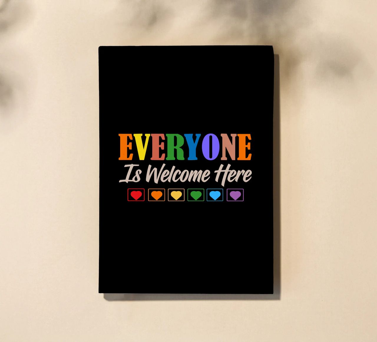 Everyone Is Welcome Here V4 notebook by heatherloulin