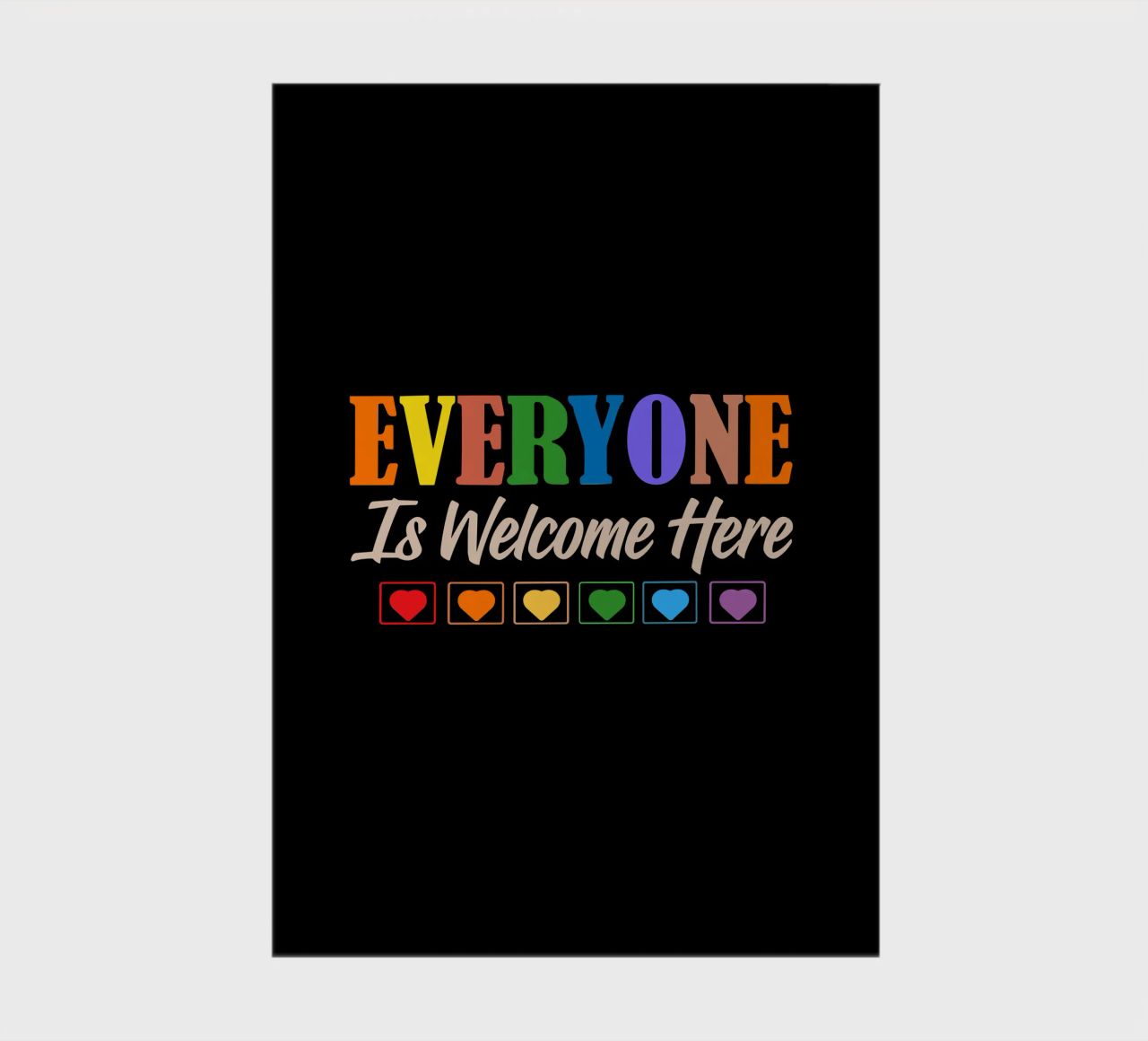 Everyone Is Welcome Here V4 notebook by heatherloulin