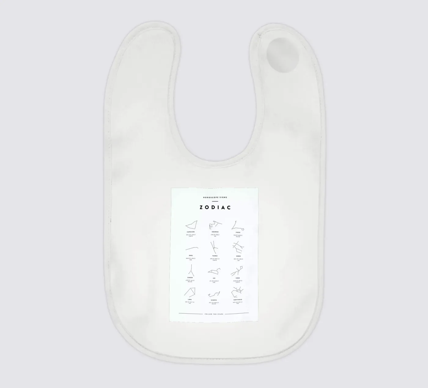 Zodiac chart bavaglino da daylight design studio