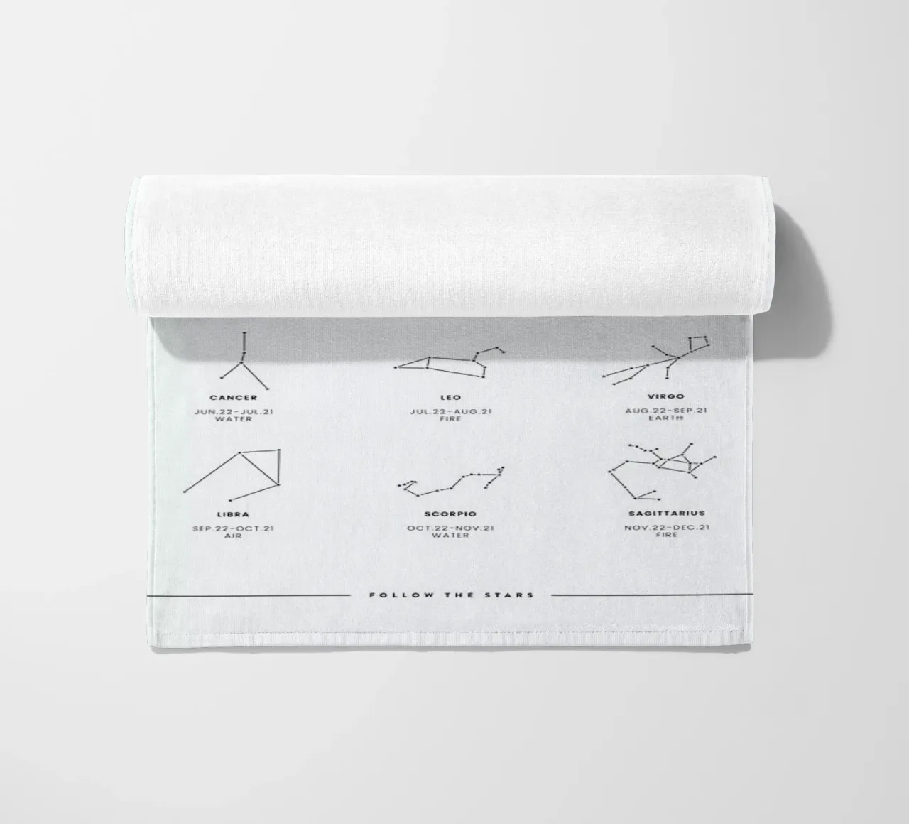 Zodiac chart telo mare da daylight design studio