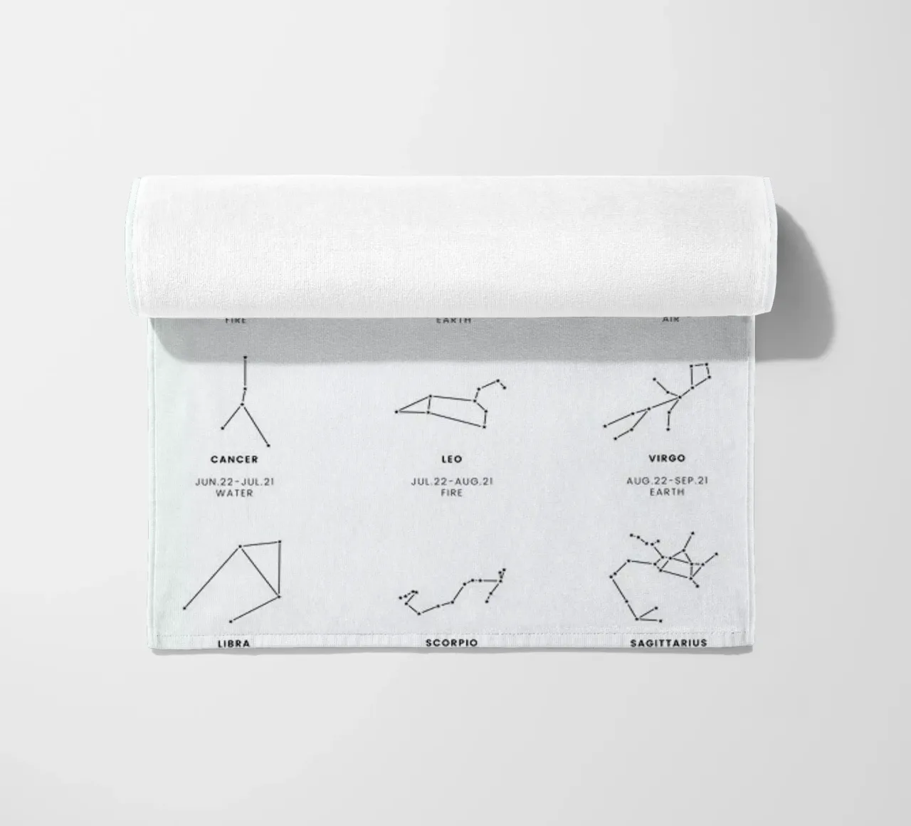 Zodiac chart telo mare da daylight design studio