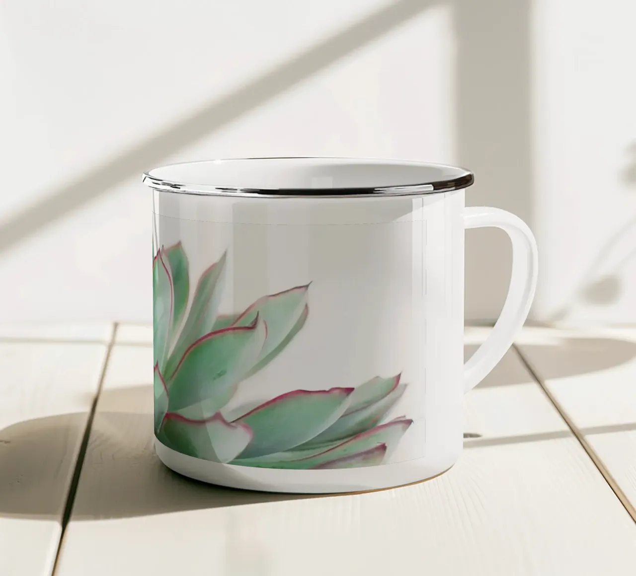 Echeveria tazza in smalto da Cassia Beck Photography