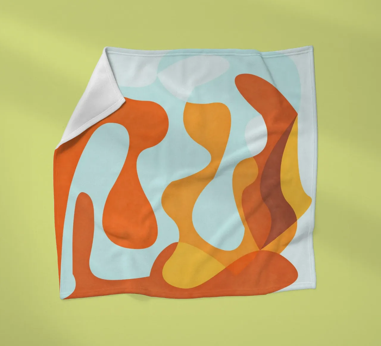 Lovely Flow fleece blanket by lovely lines