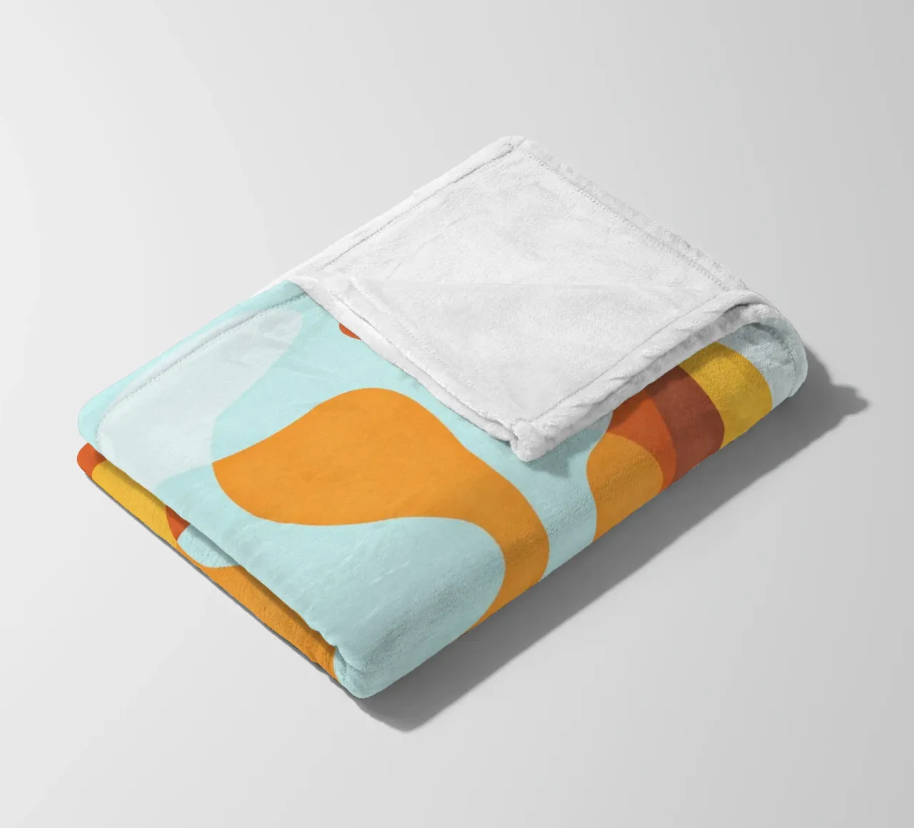 Lovely Flow fleece blanket by lovely lines