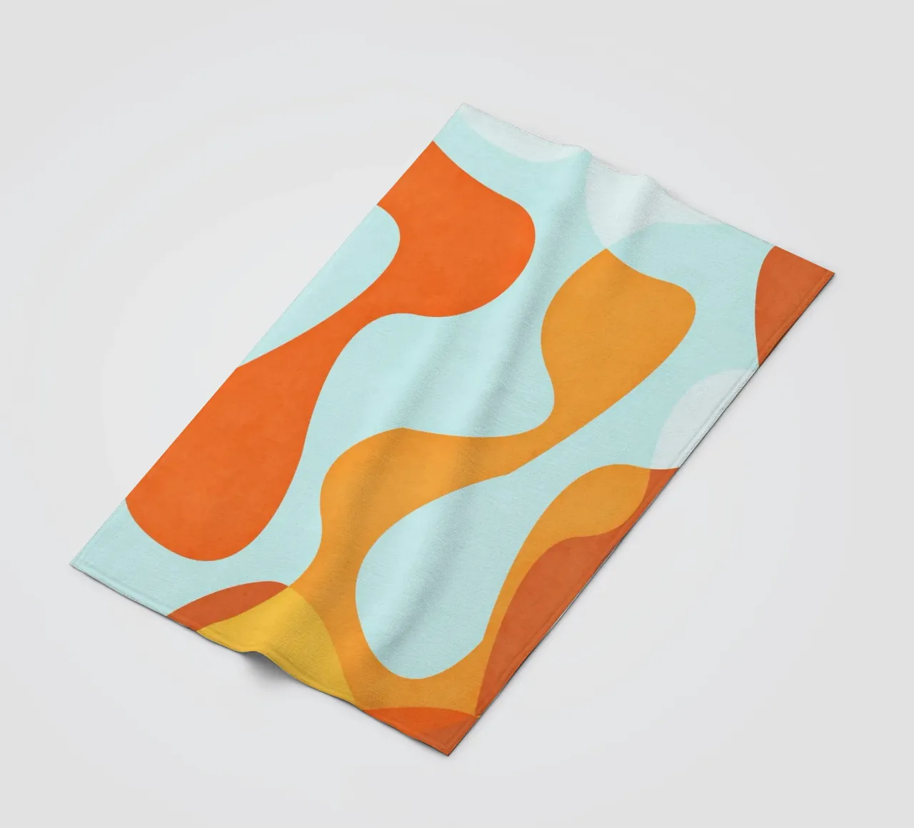 Lovely Flow fleece blanket by lovely lines
