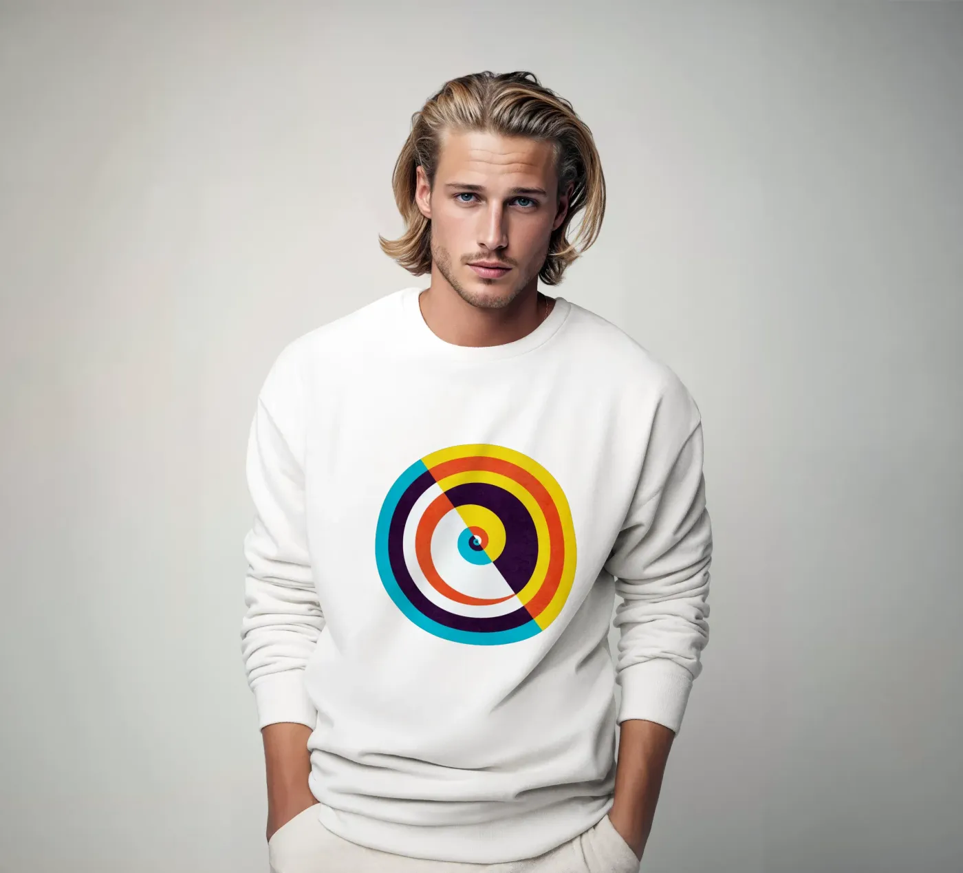 Open Path felpa da Abstract Joy