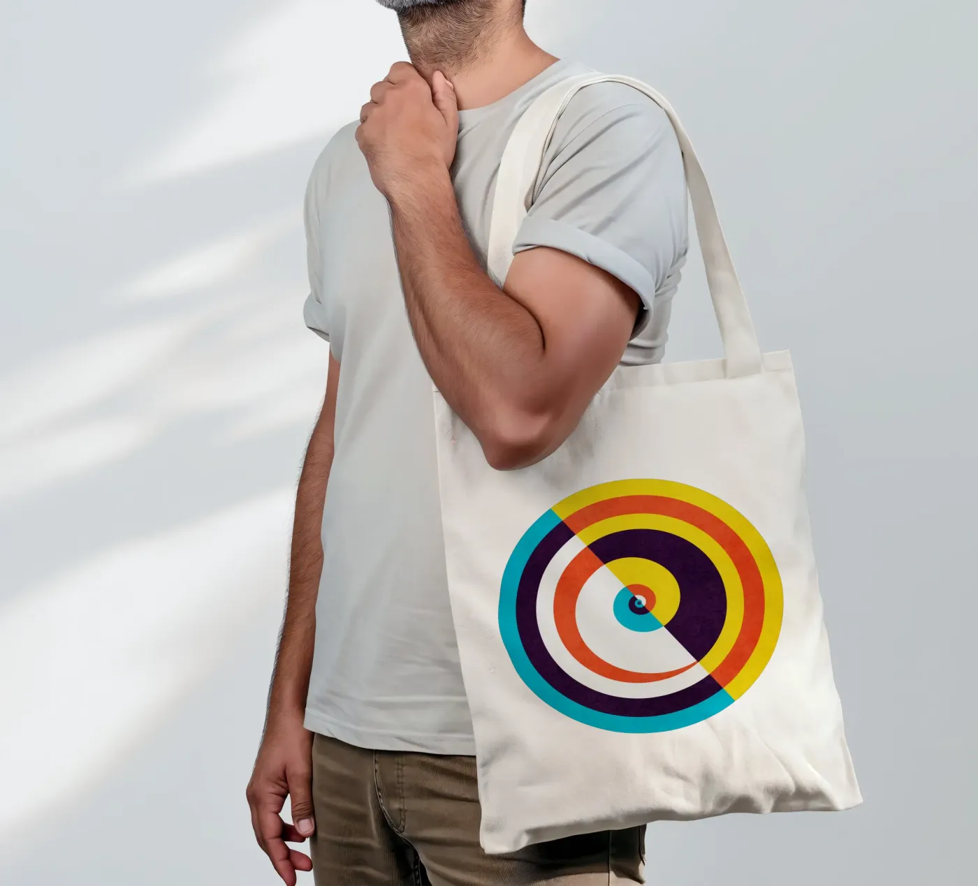 Open Path tote bag by Abstract Joy