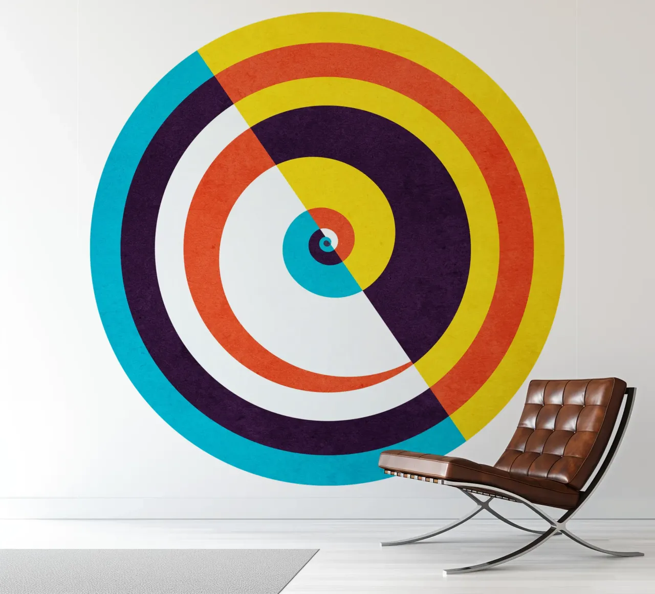 Open Pad fotobehang van Abstract 888