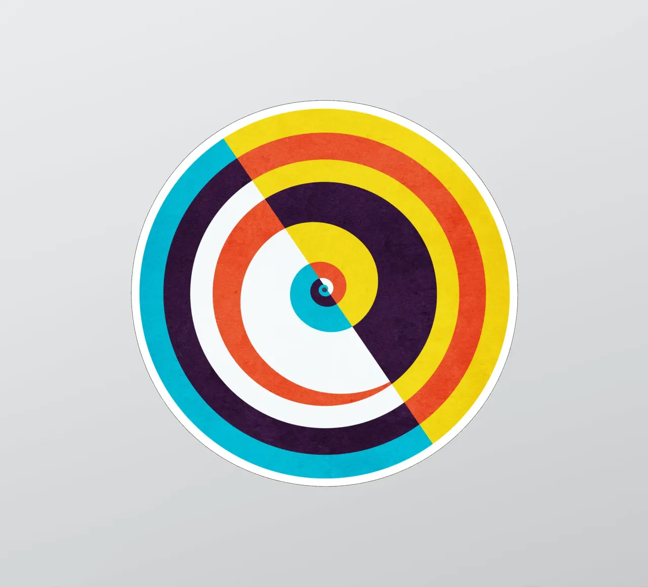 Open Path sticker by Abstract 888