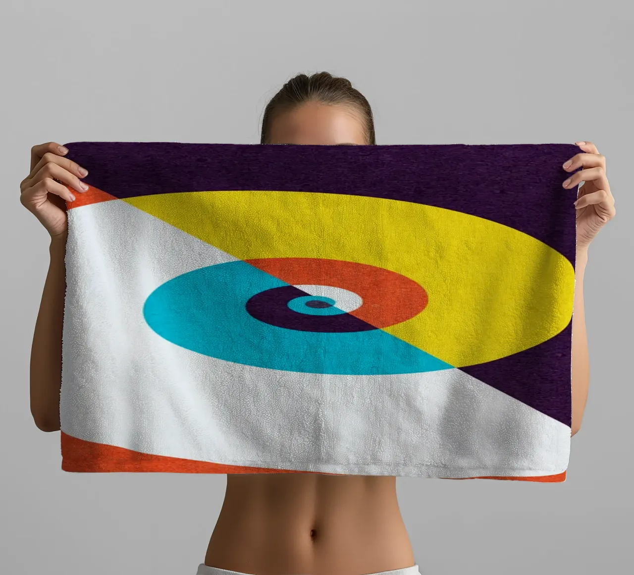 Open Pad badhanddoek van Abstract 888