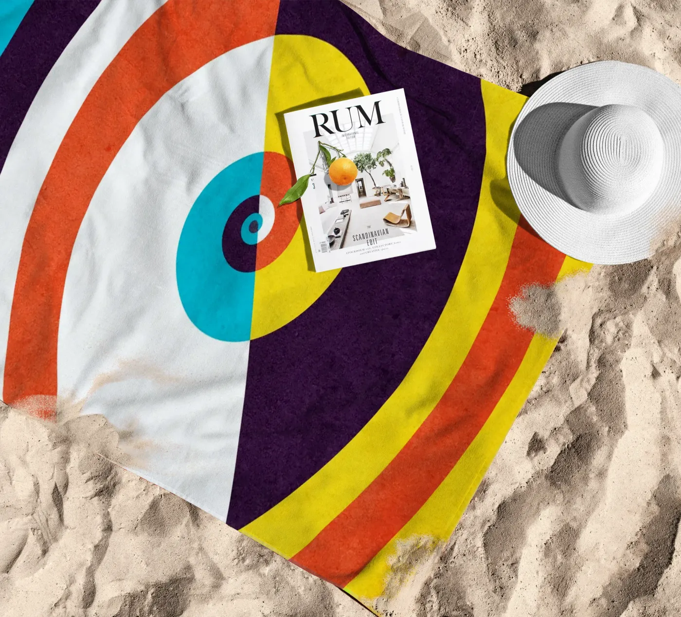 Percorso aperto telo mare da Abstract Joy