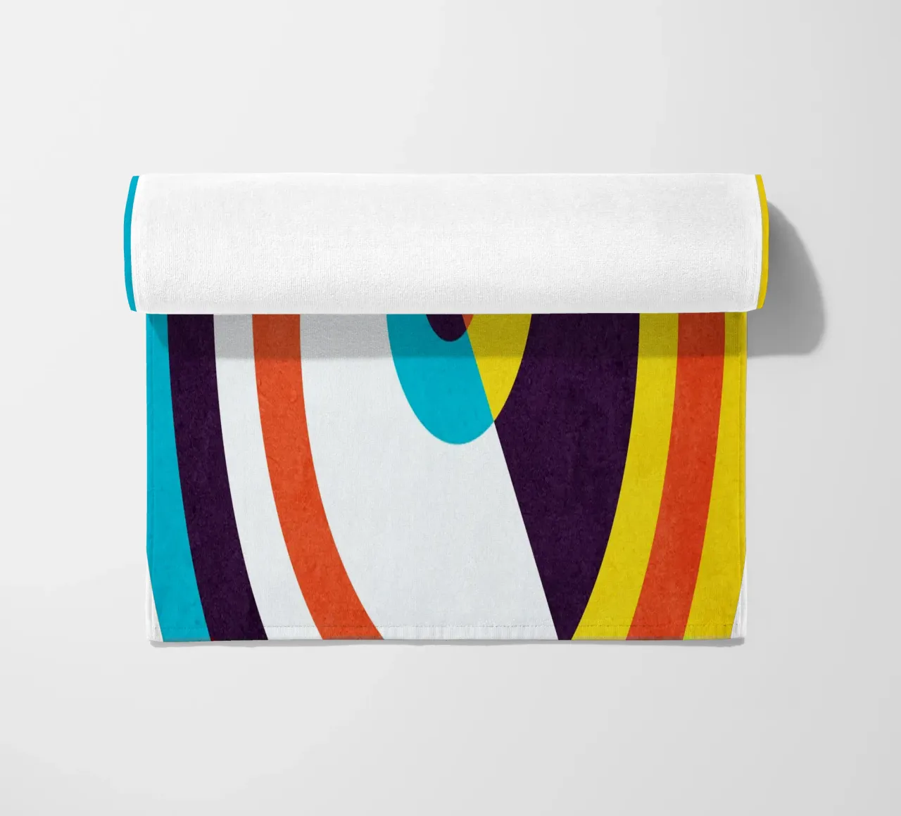 Open Path strandhanddoek van Abstract 888