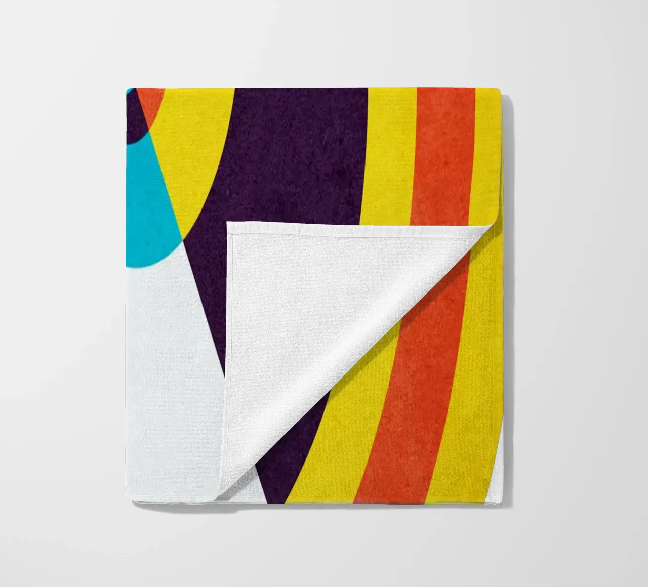 Open Path strandhanddoek van Abstract 888